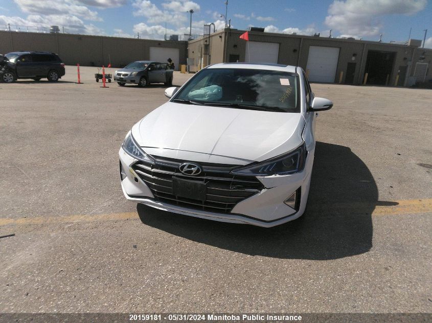 2019 Hyundai Elantra Preferred VIN: KMHD84LF7KU862754 Lot: 20159181