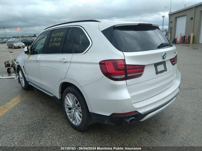 2015 BMW X5 35I VIN: 5UXKR0C50F0P17379 Lot: 20159183