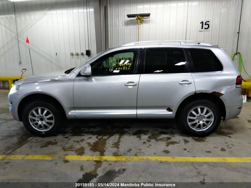 2010 Volkswagen Touareg V6 Tdi VIN: WVGDK6A91AD000820 Lot: 20159185