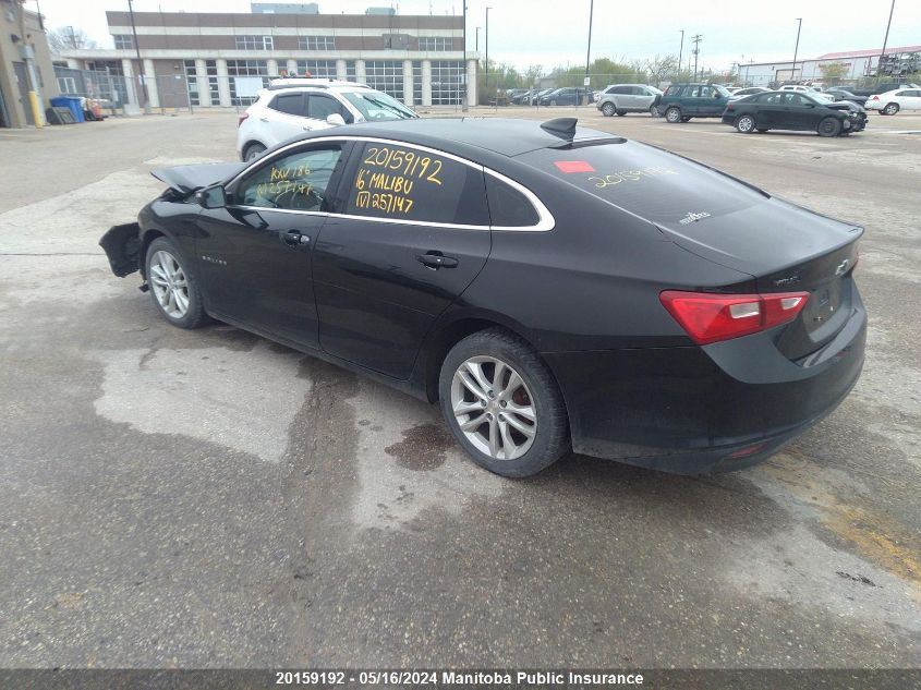 2016 Chevrolet Malibu Lt VIN: 1G1ZE5ST1GF257147 Lot: 20159192