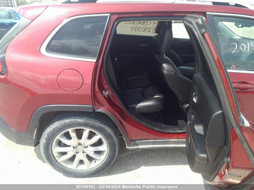 2014 Jeep Cherokee Limited VIN: 1C4PJMDS2EW290289 Lot: 20159193