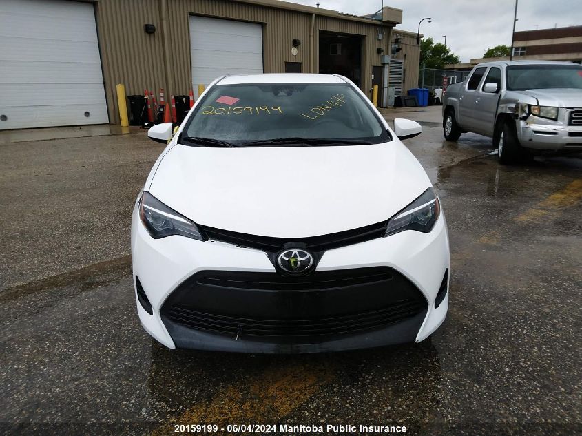 2018 Toyota Corolla Le VIN: 2T1BURHE9JC112014 Lot: 20159199