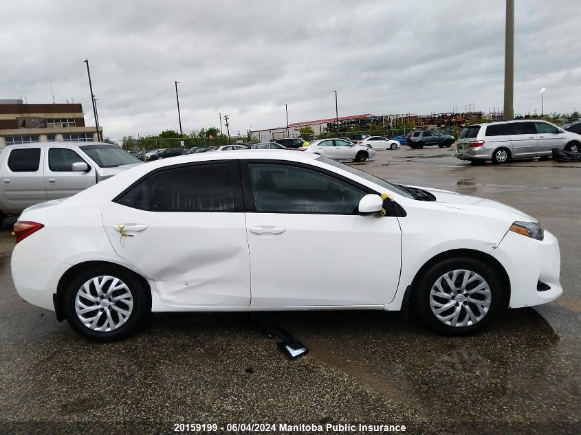 2018 Toyota Corolla Le VIN: 2T1BURHE9JC112014 Lot: 20159199