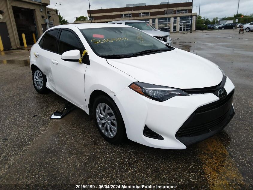 2018 Toyota Corolla Le VIN: 2T1BURHE9JC112014 Lot: 20159199