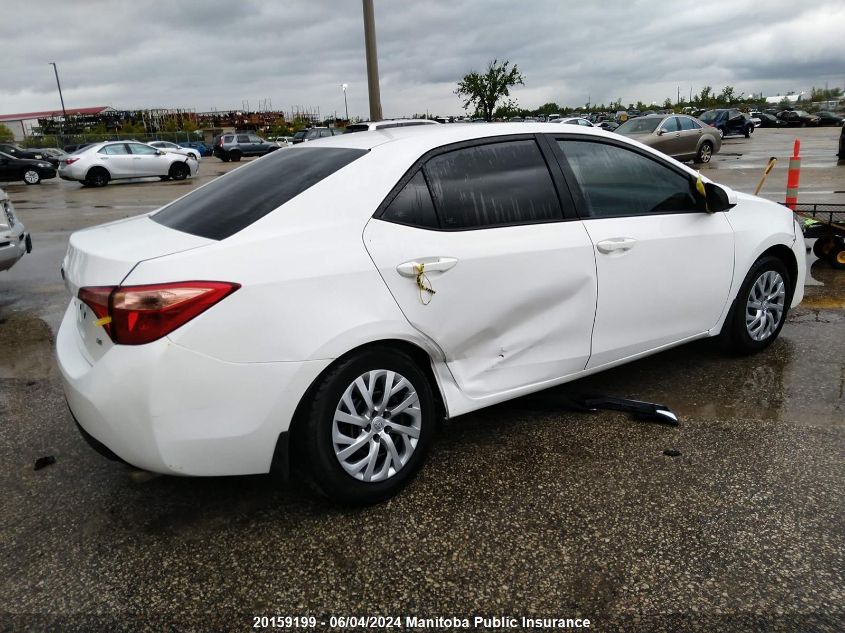 2018 Toyota Corolla Le VIN: 2T1BURHE9JC112014 Lot: 20159199