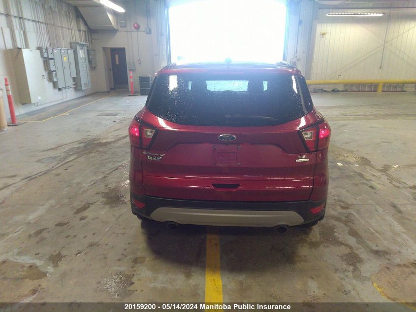 2019 Ford Escape Se VIN: 1FMCU0GDXKUC58866 Lot: 20159200