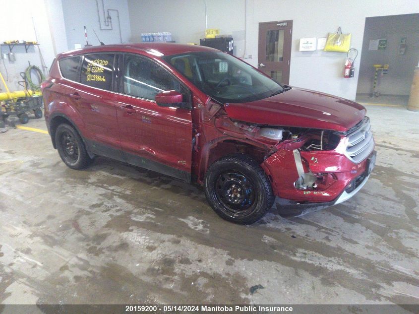 2019 Ford Escape Se VIN: 1FMCU0GDXKUC58866 Lot: 20159200