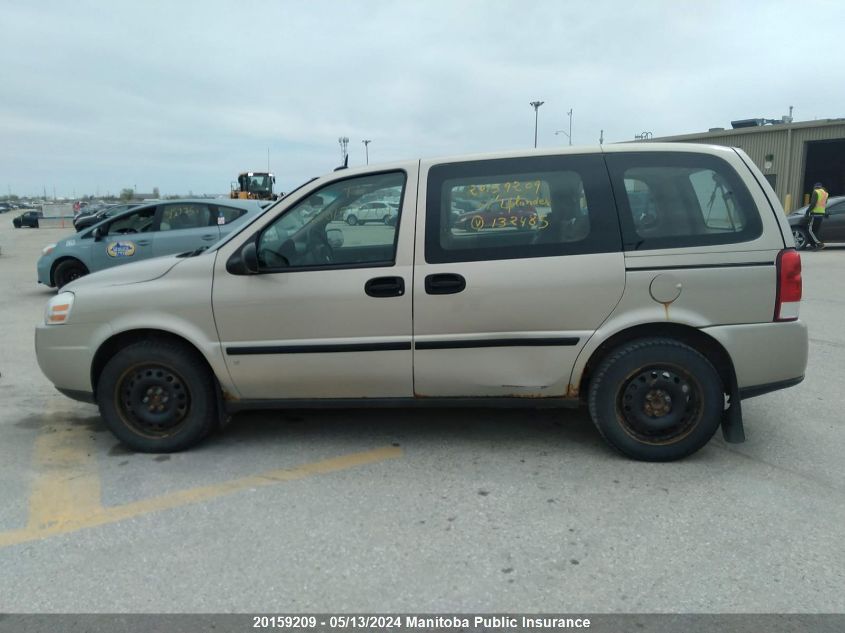 2007 Chevrolet Uplander Ls VIN: 1GNDU23167D132485 Lot: 20159209