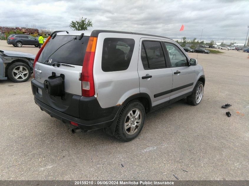 2004 Honda Cr-V VIN: JHLRD788X4C802111 Lot: 20159210