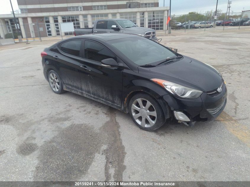 2011 Hyundai Elantra Limited VIN: 5NPDH4AE3BH052286 Lot: 20159241