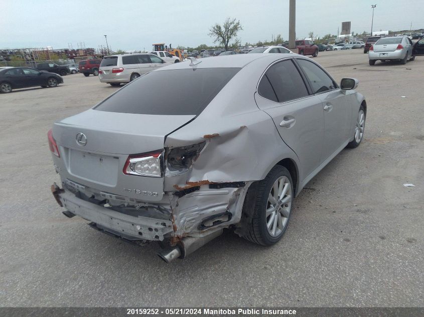 2010 Lexus Is 250 VIN: JTHCF5C24A5040364 Lot: 20159252