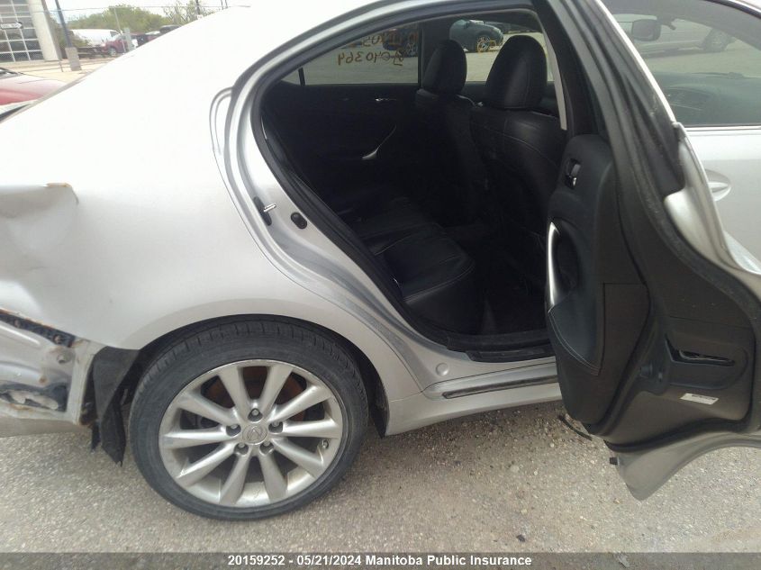 2010 Lexus Is 250 VIN: JTHCF5C24A5040364 Lot: 20159252