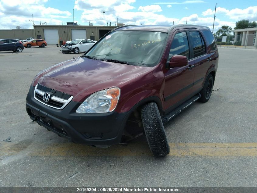 2003 Honda Cr-V VIN: JHLRD788X3C812491 Lot: 20159304