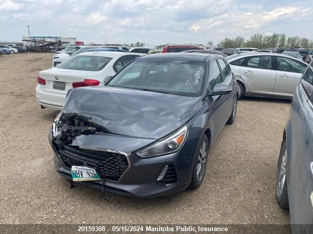 2018 Hyundai Elantra Gt Gl VIN: KMHH35LE0JU029132 Lot: 20159308