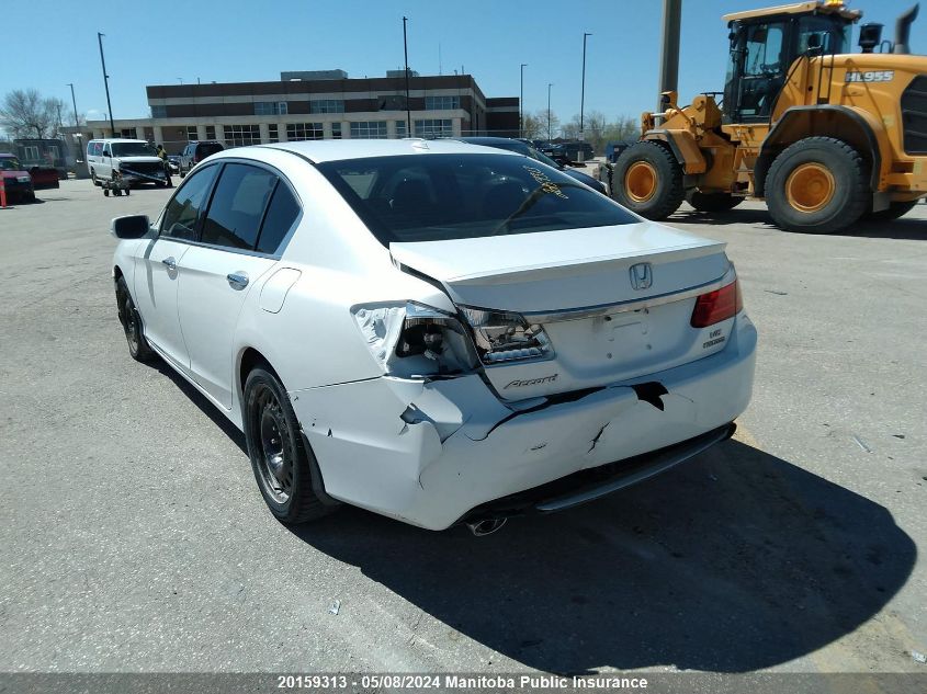 2015 Honda Accord Touring V6 VIN: 1HGCR3F95FA800002 Lot: 20159313