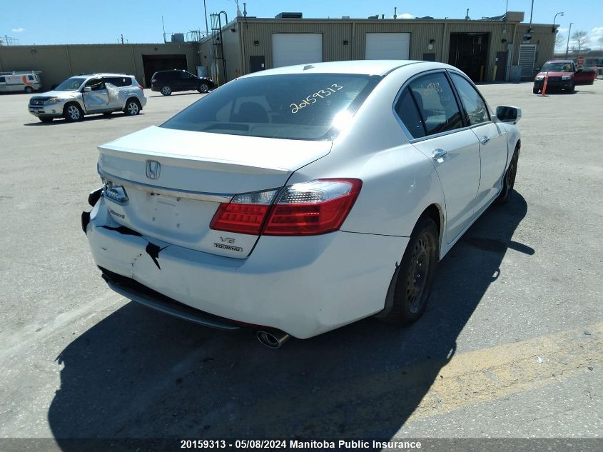 2015 Honda Accord Touring V6 VIN: 1HGCR3F95FA800002 Lot: 20159313