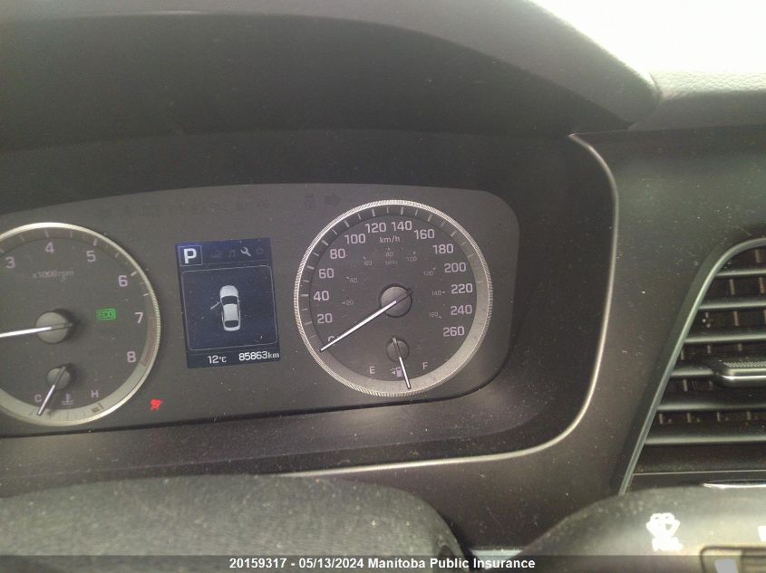 2016 Hyundai Sonata Gls VIN: 5NPE24AF0GH409316 Lot: 20159317