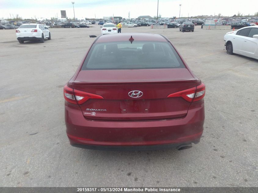 2016 Hyundai Sonata Gls VIN: 5NPE24AF0GH409316 Lot: 20159317