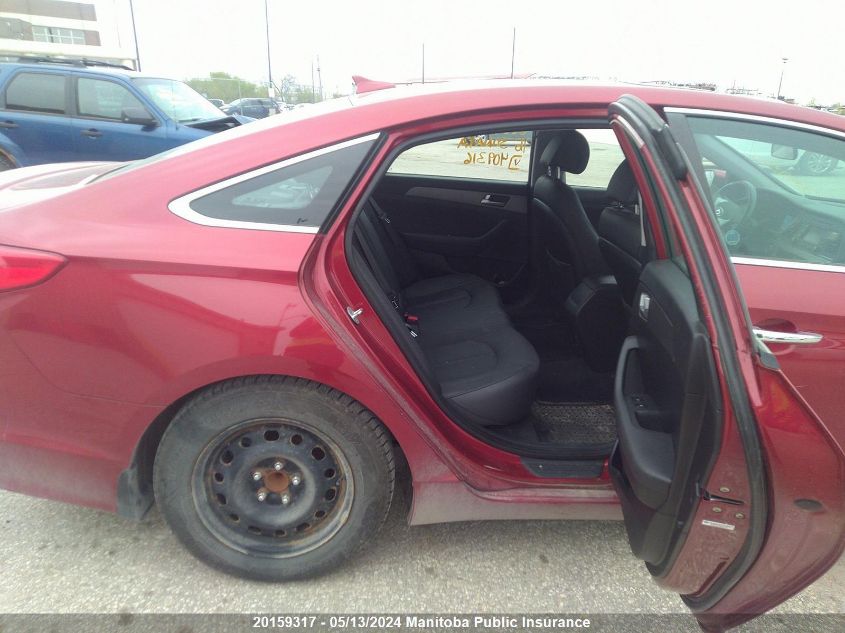 2016 Hyundai Sonata Gls VIN: 5NPE24AF0GH409316 Lot: 20159317