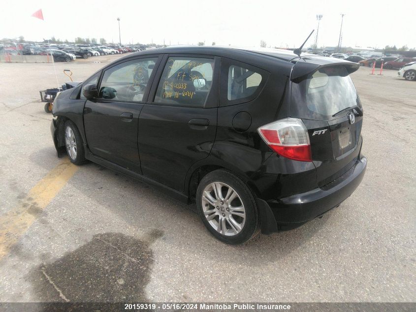 2011 Honda Fit Sport VIN: JHMGE8H70BC800233 Lot: 20159319