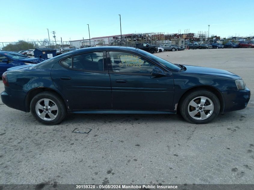 2005 Pontiac Grand Prix Gt VIN: 2G2WS522051210453 Lot: 20159328