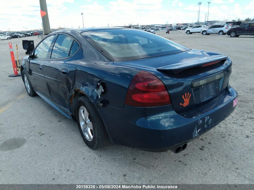 2005 Pontiac Grand Prix Gt VIN: 2G2WS522051210453 Lot: 20159328