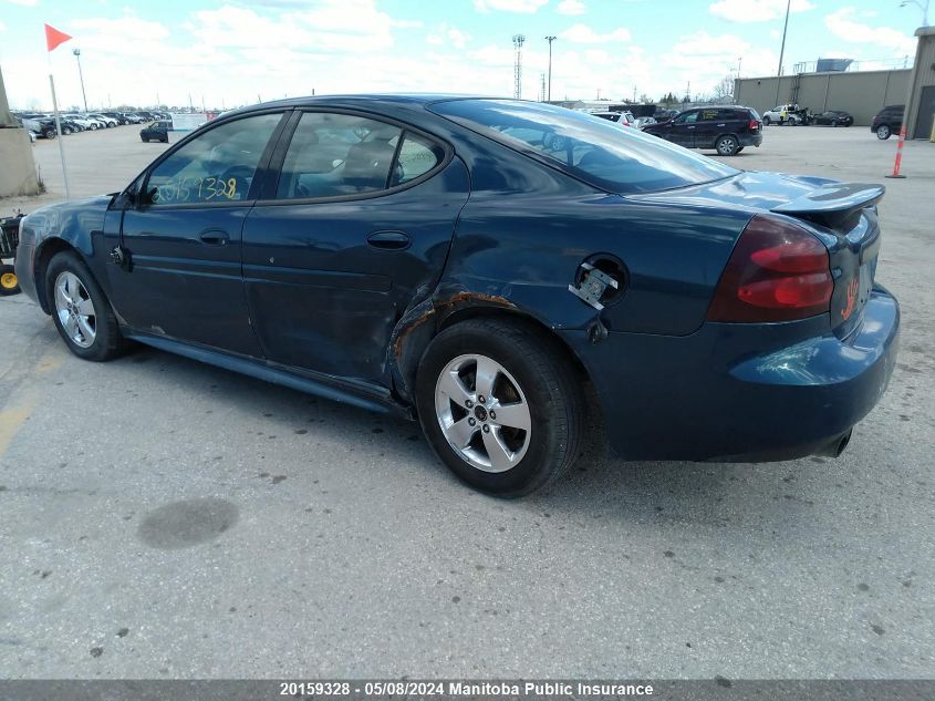 2005 Pontiac Grand Prix Gt VIN: 2G2WS522051210453 Lot: 20159328