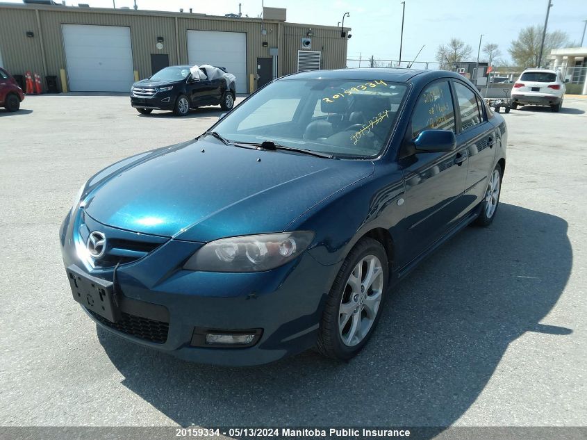 2008 Mazda Mazda3 Gt VIN: JM1BK323X81801231 Lot: 20159334