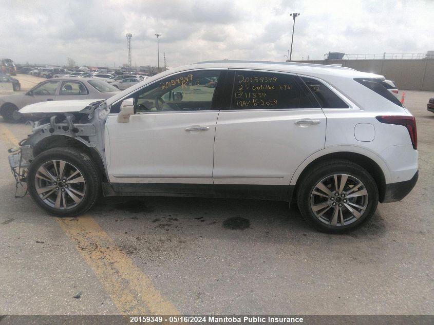 2023 Cadillac Xt5 VIN: 1GYKNFRS0PZ113139 Lot: 20159349