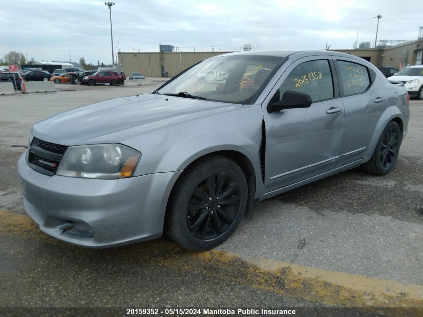 2013 Dodge Avenger Se VIN: 1C3CDZABXDN697230 Lot: 20159352