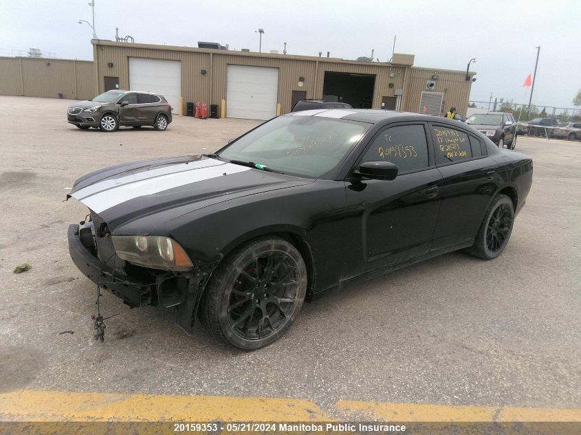 2012 Dodge Charger Sxt VIN: 2C3CDXHG6CH281253 Lot: 20159353