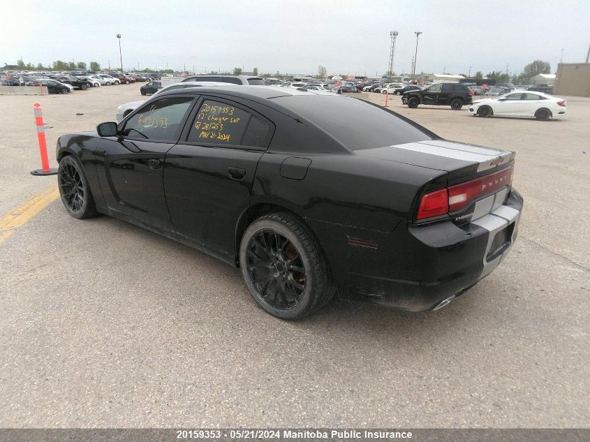 2012 Dodge Charger Sxt VIN: 2C3CDXHG6CH281253 Lot: 20159353