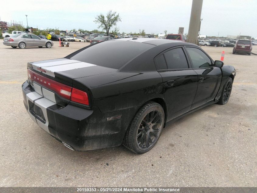 2012 Dodge Charger Sxt VIN: 2C3CDXHG6CH281253 Lot: 20159353