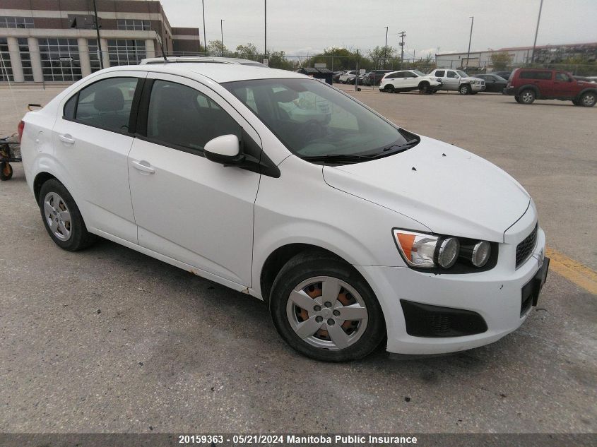 2013 Chevrolet Sonic Ls VIN: 1G1JA5EH5D4122227 Lot: 20159363