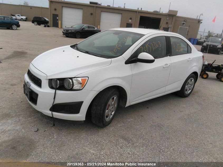 2013 Chevrolet Sonic Ls VIN: 1G1JA5EH5D4122227 Lot: 20159363