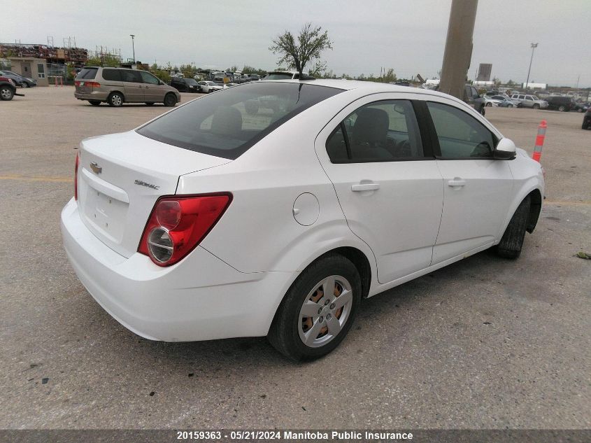 2013 Chevrolet Sonic Ls VIN: 1G1JA5EH5D4122227 Lot: 20159363