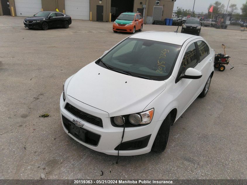 2013 Chevrolet Sonic Ls VIN: 1G1JA5EH5D4122227 Lot: 20159363