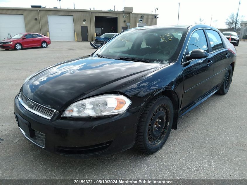 2012 Chevrolet Impala Lt V6 VIN: 2G1WB5E31C1295521 Lot: 20159372