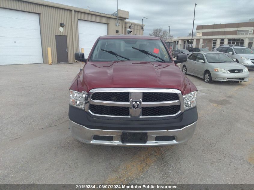 2014 Dodge Ram 1500 St Crew Cab VIN: 1C6RR7KT2ES110483 Lot: 20159384