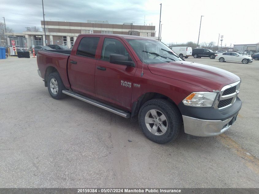 2014 Dodge Ram 1500 St Crew Cab VIN: 1C6RR7KT2ES110483 Lot: 20159384