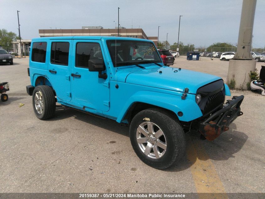 2017 Jeep Wrangler Unlimited Sahara VIN: 1C4BJWEG3HL573600 Lot: 20159387