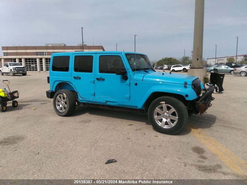 2017 Jeep Wrangler Unlimited Sahara VIN: 1C4BJWEG3HL573600 Lot: 20159387