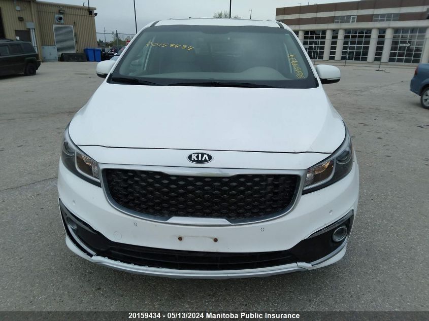 2016 Kia Sedona Sxl VIN: KNDME5C10G6118478 Lot: 20159434