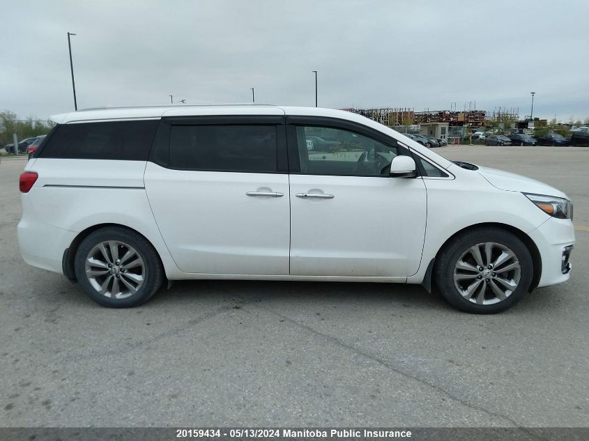 2016 Kia Sedona Sxl VIN: KNDME5C10G6118478 Lot: 20159434