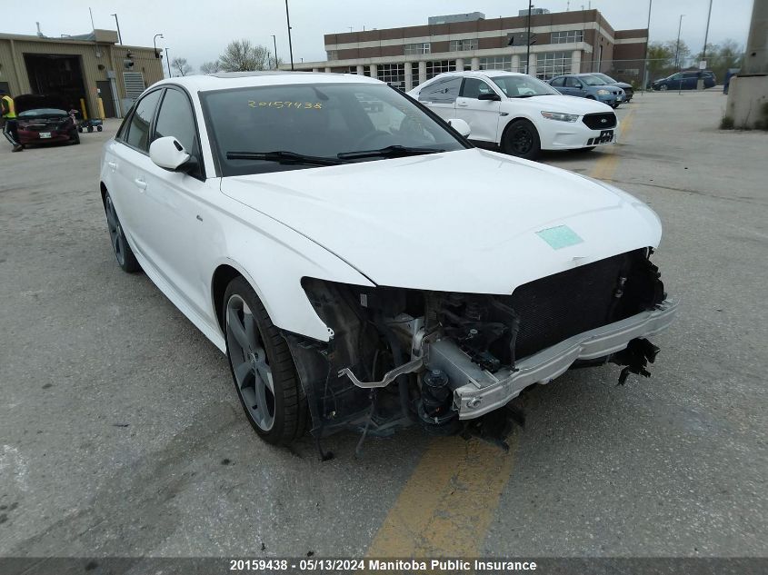 2016 Audi A6 3.0T Quattro VIN: WAUJGAFC3GN012340 Lot: 20159438