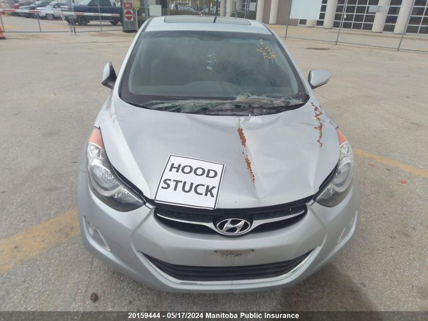 2013 Hyundai Elantra Gls VIN: 5NPDH4AE4DH210041 Lot: 20159444