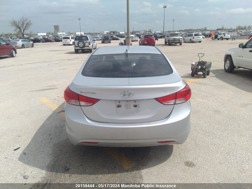 2013 Hyundai Elantra Gls VIN: 5NPDH4AE4DH210041 Lot: 20159444