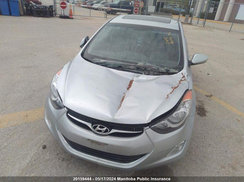 2013 Hyundai Elantra Gls VIN: 5NPDH4AE4DH210041 Lot: 20159444