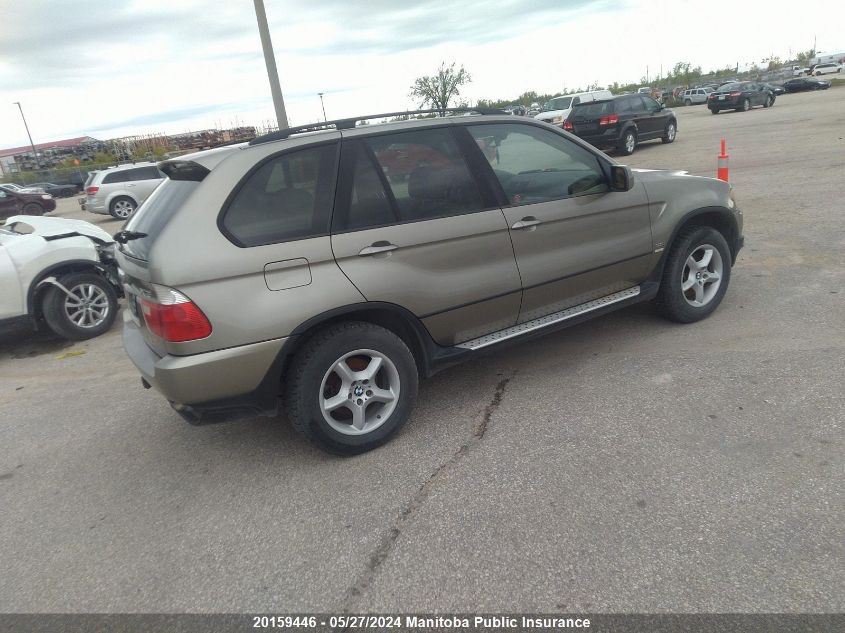 2004 BMW X5 3.0I VIN: 5UXFA13564LU26735 Lot: 20159446