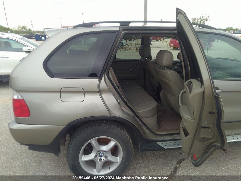 2004 BMW X5 3.0I VIN: 5UXFA13564LU26735 Lot: 20159446